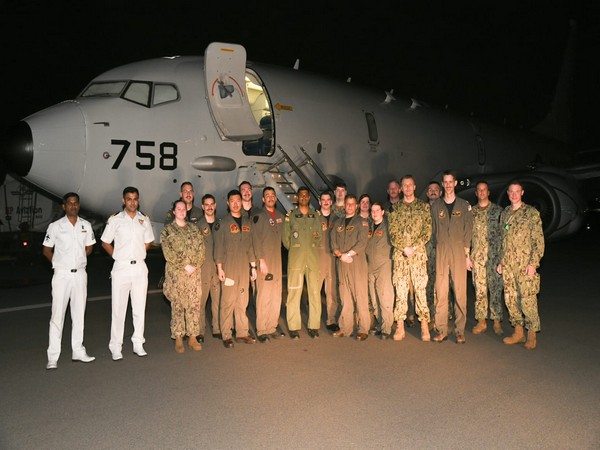 US Navy's P-8A Multi-Mission Maritime Patrol & Reconnaissance Aircraft at Visakhapatnam (Photo/ANI)