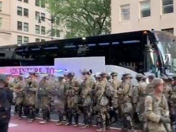 US Military forces arrive in Washington DC. (Picture Credits: local media)