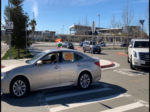 The NRIs of the San Francisco Bay Area on Sunday (local time) organised a car rally to show support to Farm Law introduced by the Indian government.