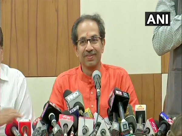 Maharashtra Chief Minister Uddhav Thackeray addressing a press conference in Mumbai on Friday. Photo/ANI