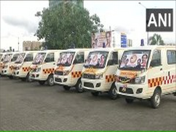 Maharashtra Chief Minister Uddhav Thackeray on flagged off 25 ambulances on Saturday.
