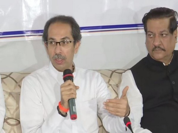 Maharashtra Chief Minister Uddhav Thackeray addressing a press conference in Nagpur on Saturday. (Photo/ANI)