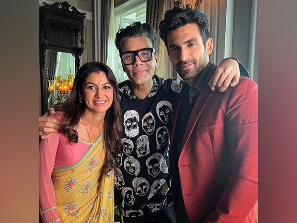 Arjit Taneja with Karan Johar (Image Source: Instagram)