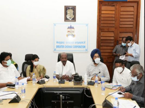 Tamil Nadu health minister Ma Subramanian chairs meeting (Photo/Tamil Nadu CMO)