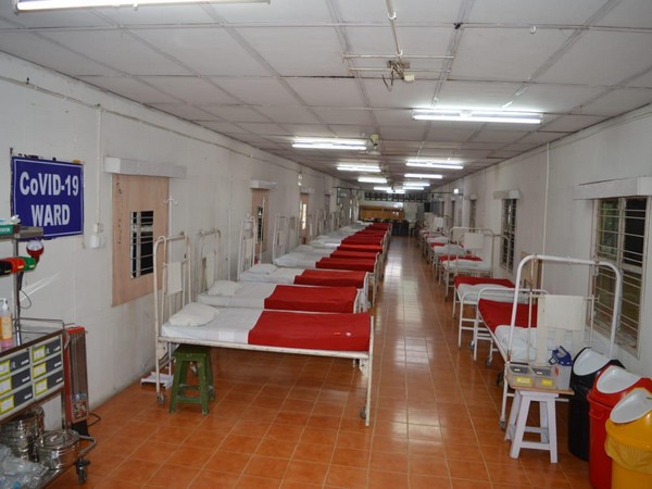  Four isolation wards with a 100-bed capacity has been set up. 