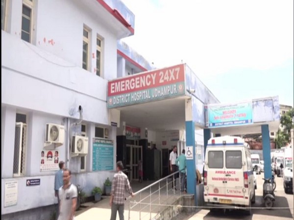 Udhampur district hospital in Jammu and Kashmir