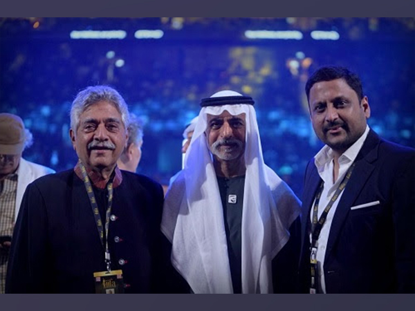 Ashok kapoor, Chairman, Krisumi Corporation and Mohit jain, MD, Krisumi Corporation met the cheif guest Nahyan Bin Mubarak AI Nahyan, head of the United Arab Emirates Ministry of culture, youth and social development