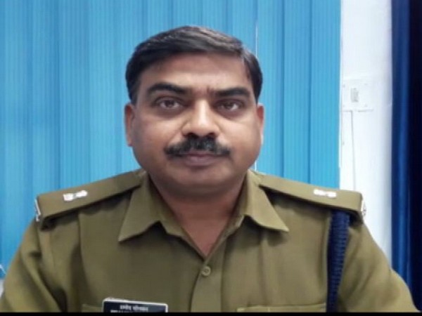 Promod Sonkar, Additional Superintendent of Police speaking to ANI on Monday. Photo/ANI