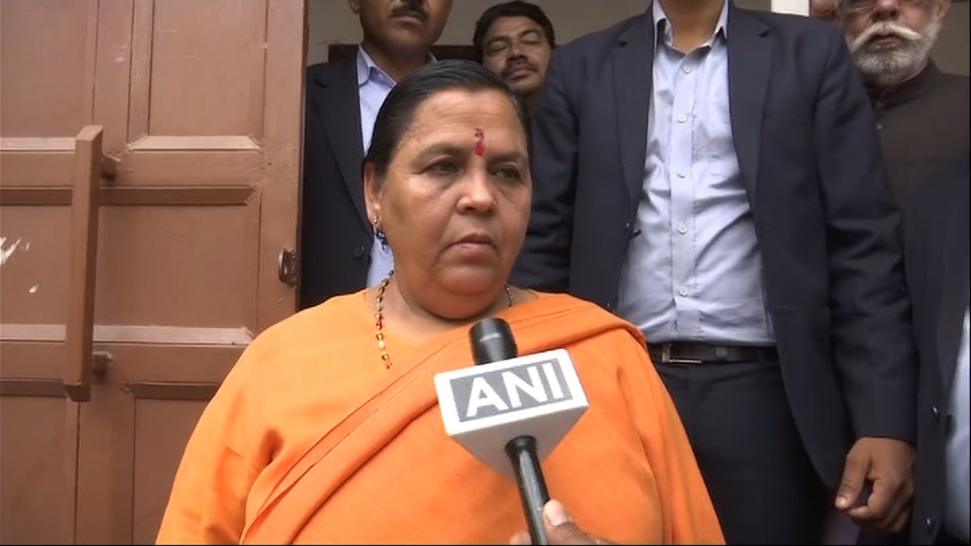 Union Minister Uma Bharti