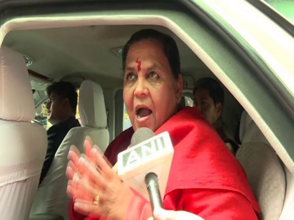 BJP leader Uma Bharati speaking to ANI in New Delhi on Friday. Photo/ANI