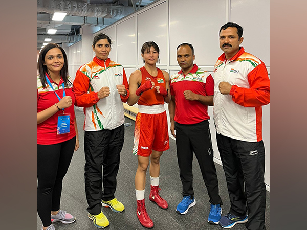 Jamuna Boro with her coaches (Photo/BFI)