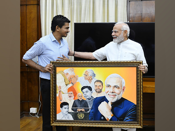 Prime Minister Narendra Modi meets a 28-year-old boy from Assam's Silchar