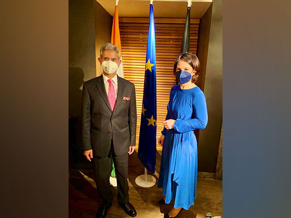 EAM Jaishankar with German counterpart Annalena Baerbock (Photo/@DrSJaishankar)