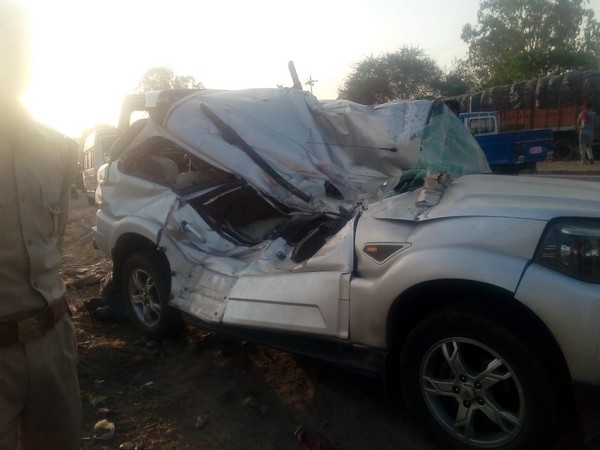 Special Task Force team meets with an accident in Unnao on Monday