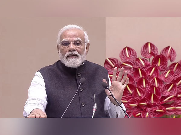 Prime Minister Narendra Modi at Vigyan Bhavan, New Delhi