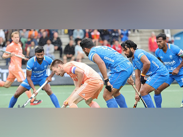 India and Netherlands in action (Photo/Hockey India)