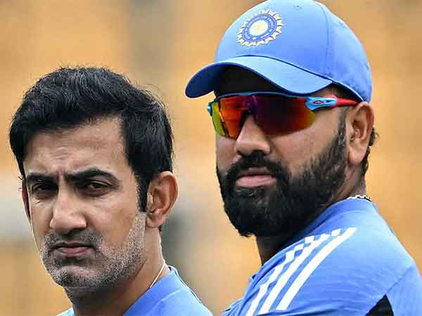 Gautam Gambhir and Rohit Sharma. (Photo- ICC website)