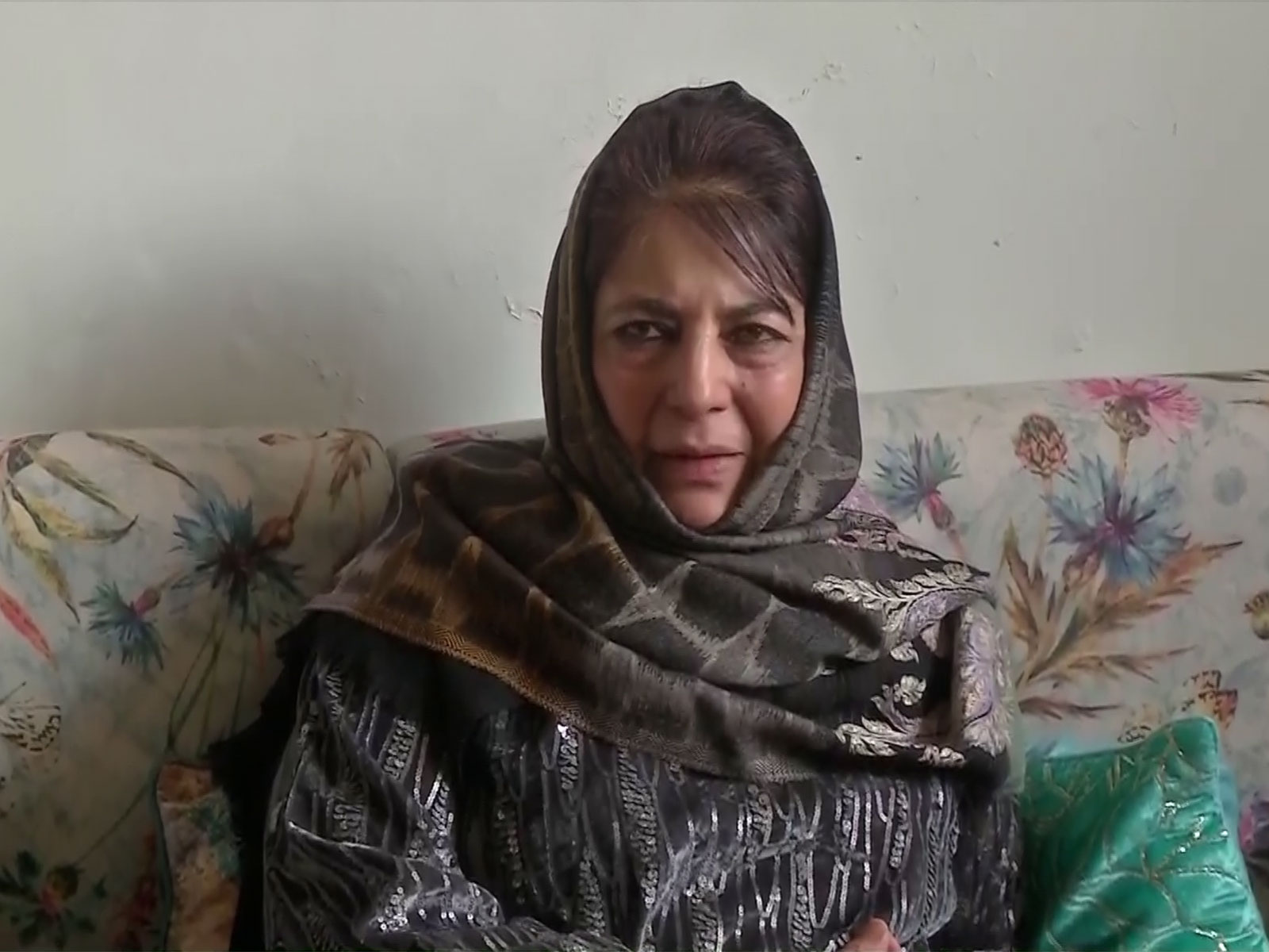 PDP chief Mehbooba Mufti (Photo: Social Media Handle of PDP)