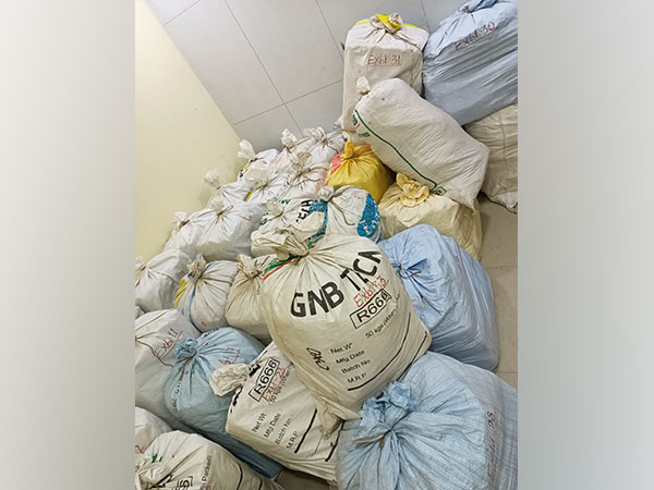 Drugs seized by STF in Bhubaneshwar on Saturday.