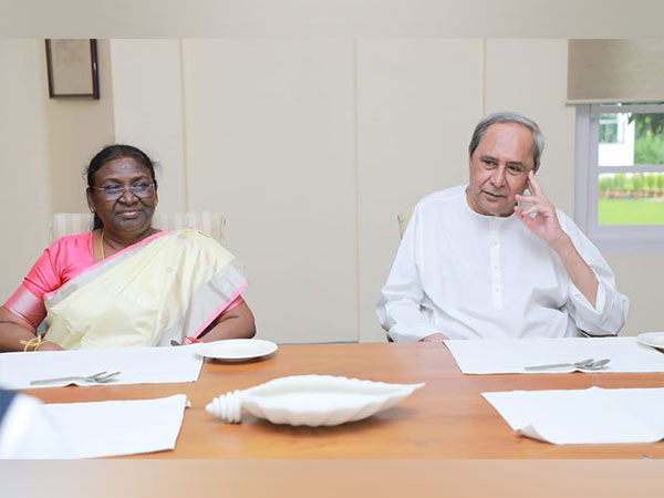 President-elect Droupadi Murmu with Odisha Chief Minister Naveen Patnaik (File photo)