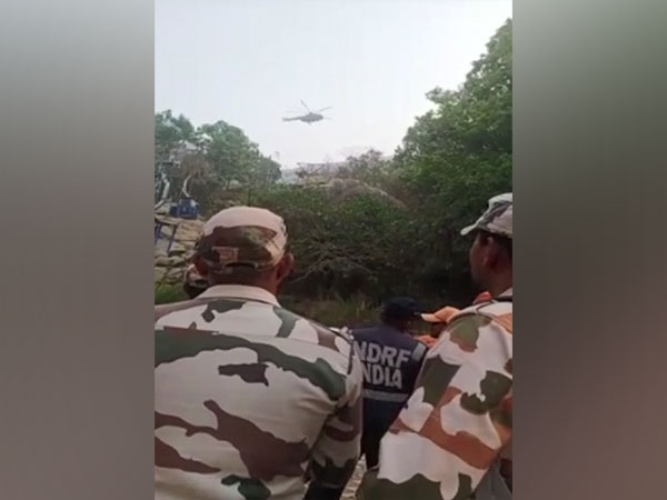IAF undertaking rescue operations n Deoghar, Jharkhand (Photo/ANI)