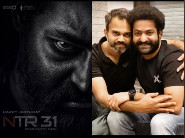Jr NTR with Prashanth Neel (Image source: Twitter)