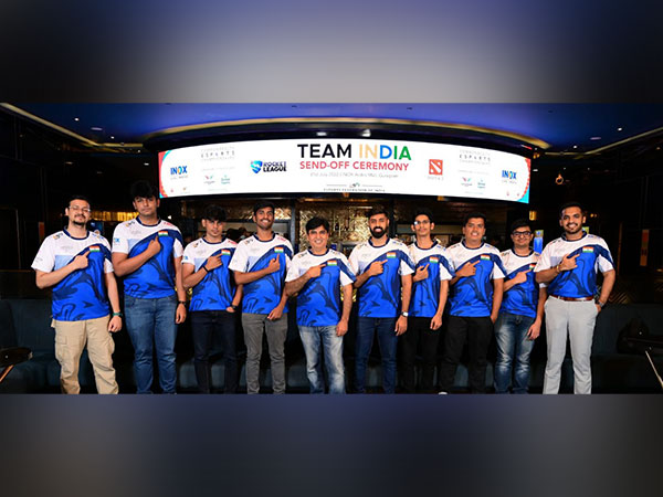 Visual of the send off ceremony.