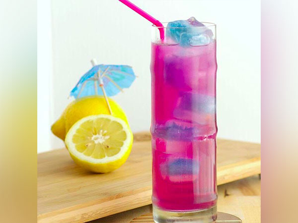 Blue Tea with Hibiscus Shikanji (Image credit: Chef Nishant Choubey)