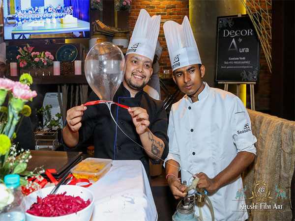 Edible balloon (Image credit: Chef Nishant Choubey)