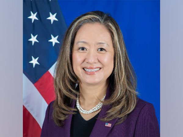 US Ambassador to Sri Lanka, Julie Chung (Image Credit:Twitter @USAmbSL)