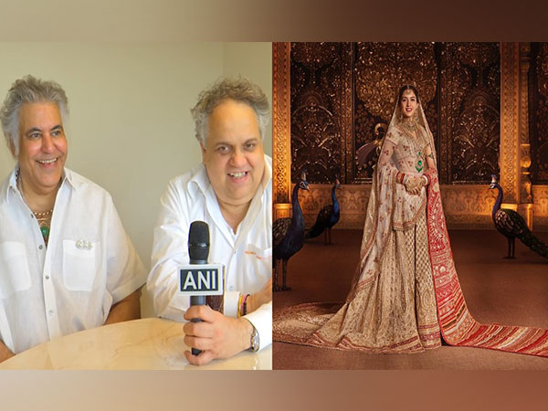 Abu Jani Sandeep Khosla, Radhika Merchant (image source: ANI, Rhea Kapoor’s Instagram)
