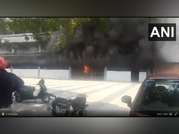 Visual of fire at Guru Nanak Dev Hospital in Amritsar, Punjab (File Photo/ANI) 