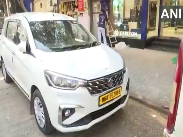 Vehicle with fake registration number plate. (Photo/ANI)