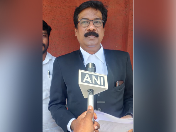 Paul Kanagaraj, chief of the Tamil Nadu BJP Legal Wing in conversation with ANI. (Photo/ANI)