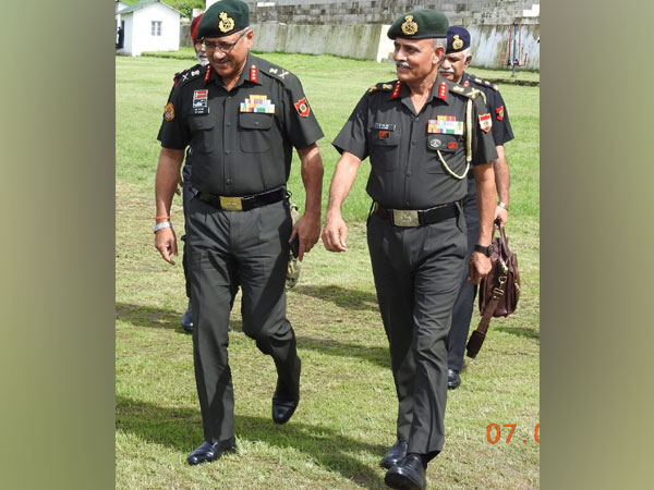 Officiating Western Army Commander Lieutenant General RP Singh.