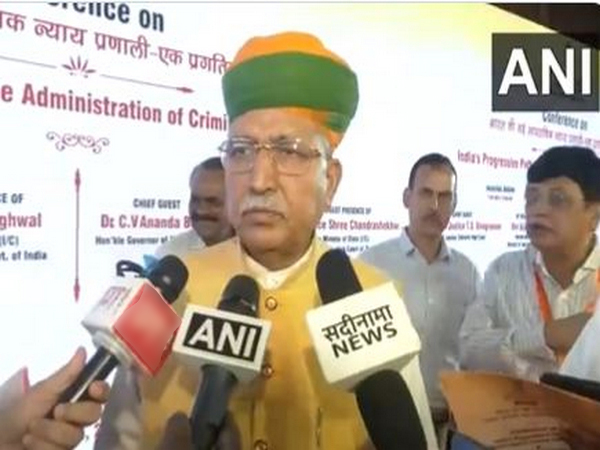 Arjun Ram Meghwal, MoS (Independent Charge) Law and Justice (PHoto/ANI)