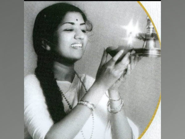 Late Lata Mangeshkar (Image source: Instagram)
