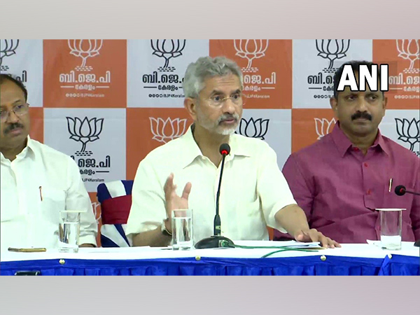 External Affairs Minister S Jaishankar in Thiruvananthapuram (Photo/ANI)