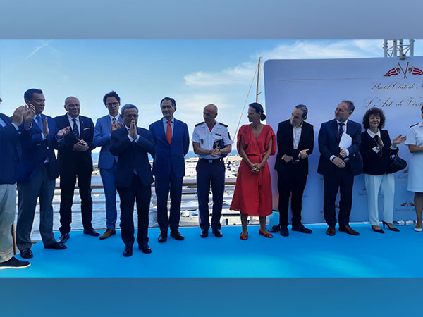 Indian Ambassador to France and Monaco Jawed Ashraf at the opening ceremony of the 9th Monaco Energy Boat Challenge in Monaco. Photo/ANI