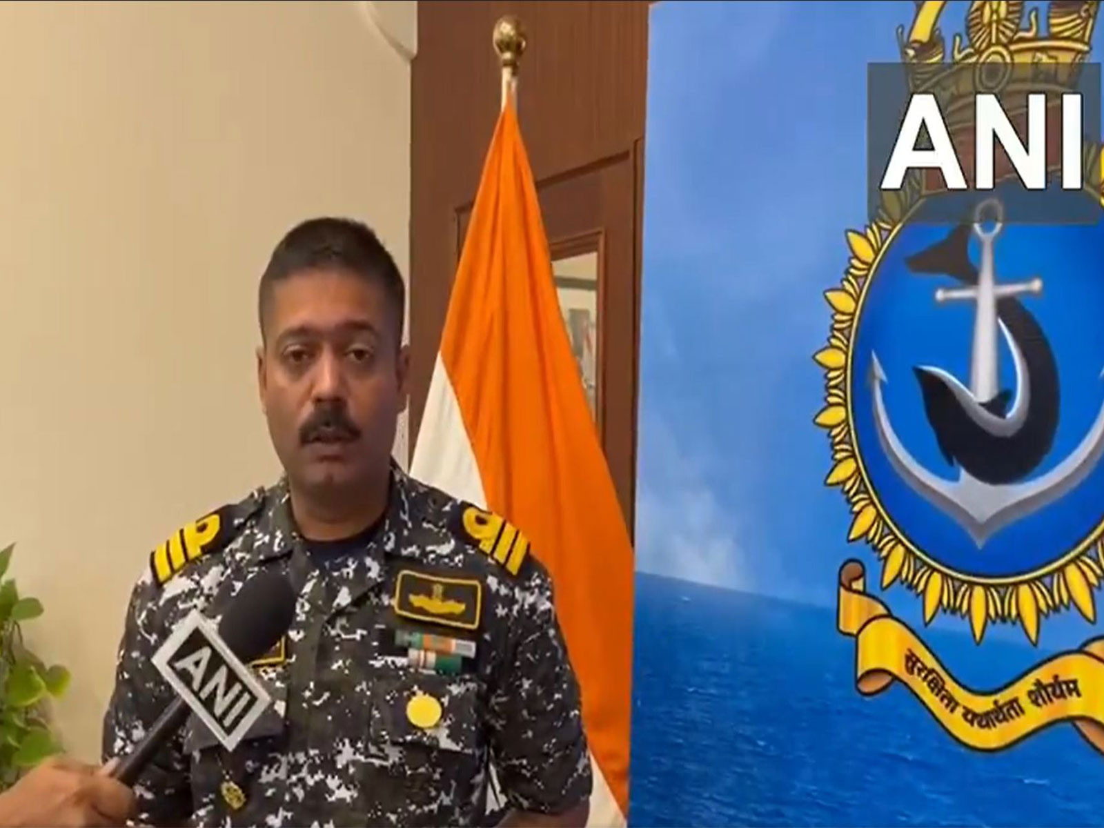 Commanding Officer INS Nistar Amitsubhro Banerji (Photo/ANI)