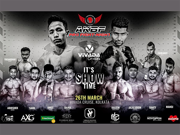 AKBF holds a historic boxing competition on a cruise ship.