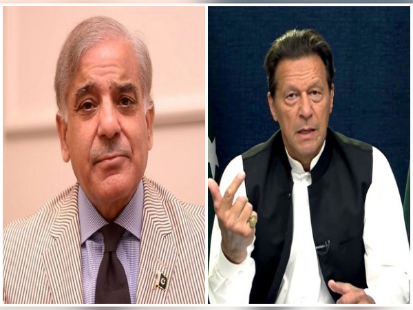 Pakistan Prime Minister Shehbaz Sharif and former PM Imran Khan