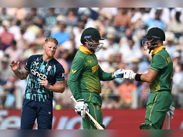Dussen and Markram's stand was great for the Proteas. (Photo- ICC Cricket)