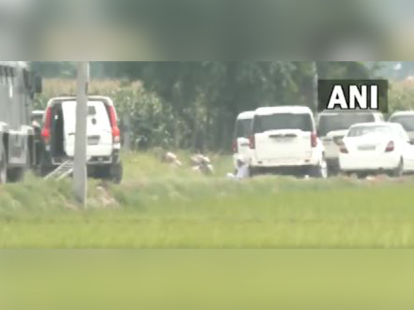 Visual of the place where the encounter is taking place (Photo/ANI)