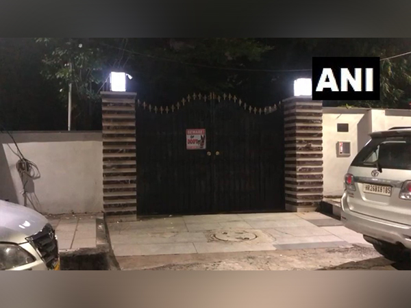 Visual from outside the residence of one Aijaz (Photo/ANI) 