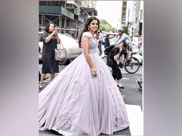 Isha Ambani at Met Gala 2019, Image courtesy: Instagram