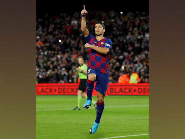 Barcelona's Luis Suarez 