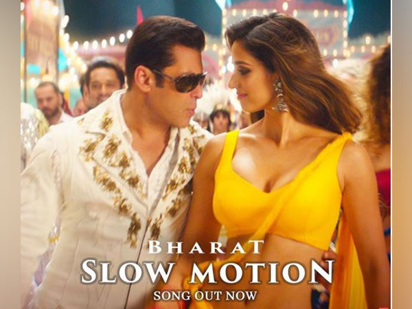 Salman Khan and Disha Patani in 'Slow Motion' poster, Image courtesy: Instagram
