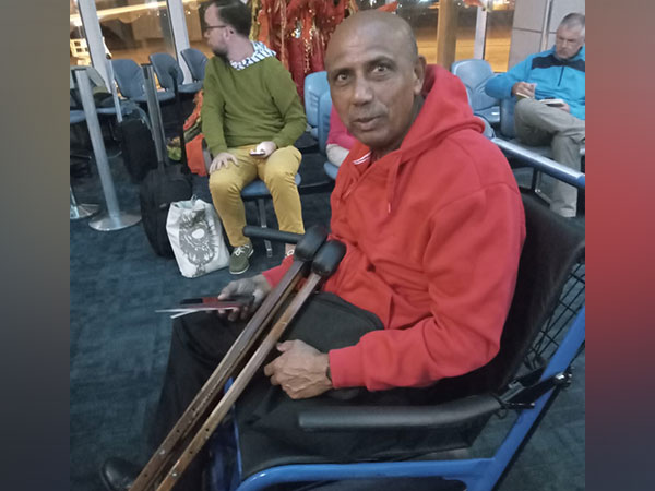Seunath Jaggernauth, Trinidad man who will get prosthetic limbs from Jaipur Foot (Photo/ANI)