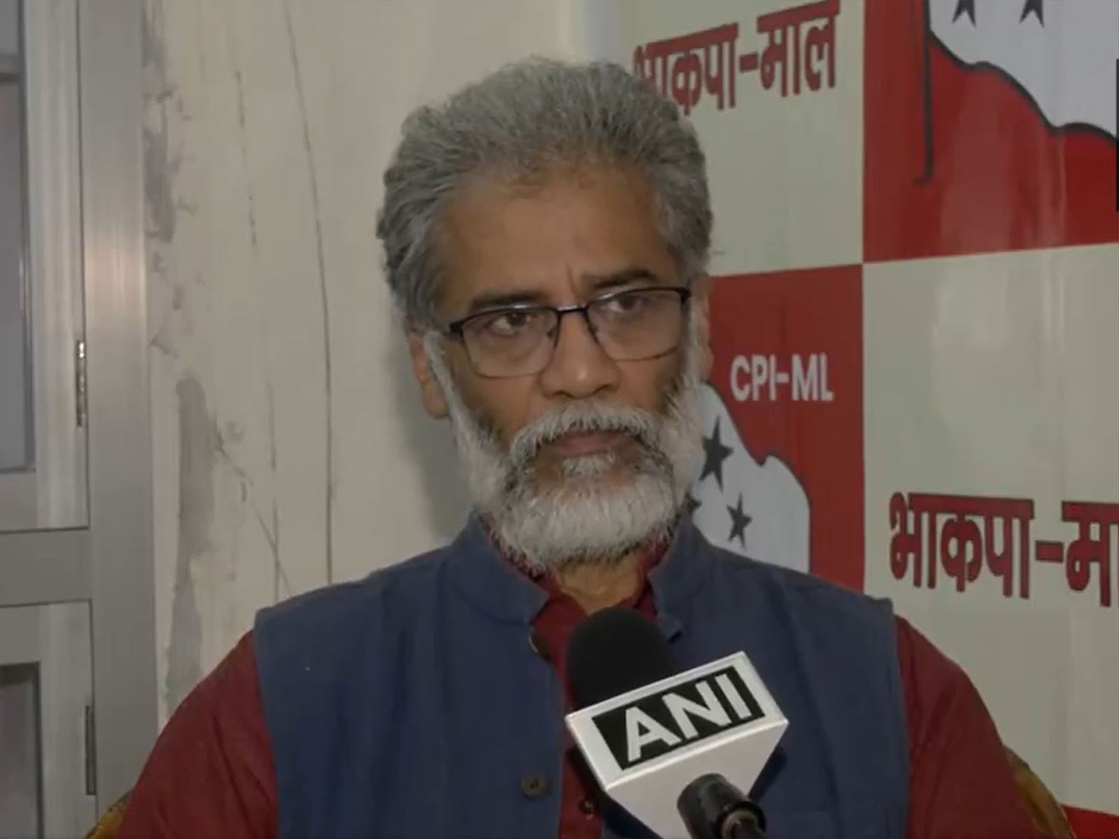 CPI(ML) leader Dipankar Bhattacharya (Photo/ANI)